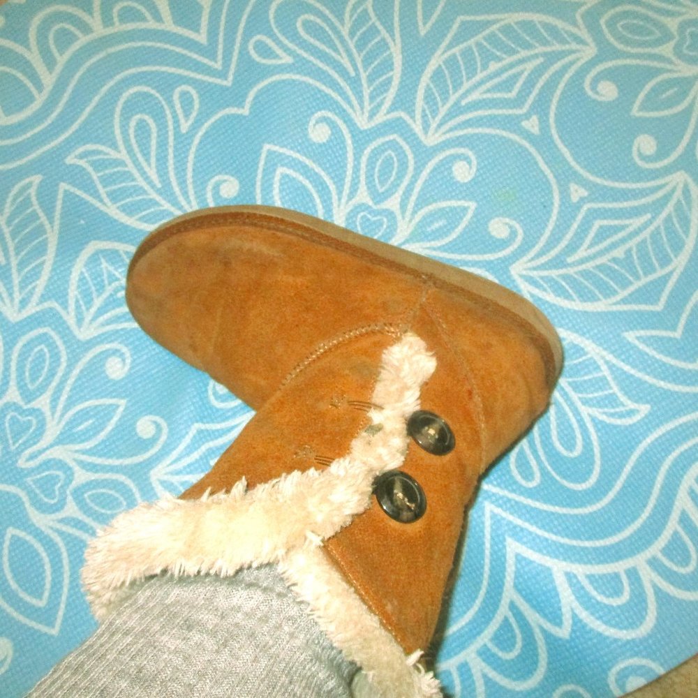 furry winter boots